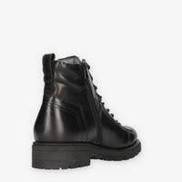 Nero Giardini I501010U-100 Anfibi neri da uomo