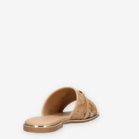 Alviero Martini Prima Classe N2450-0371-B156 Ciabattine basse beige e Geo Camel linea teen