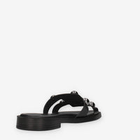 Porronet 3229-NEGRO Sandali scalzati neri da donna