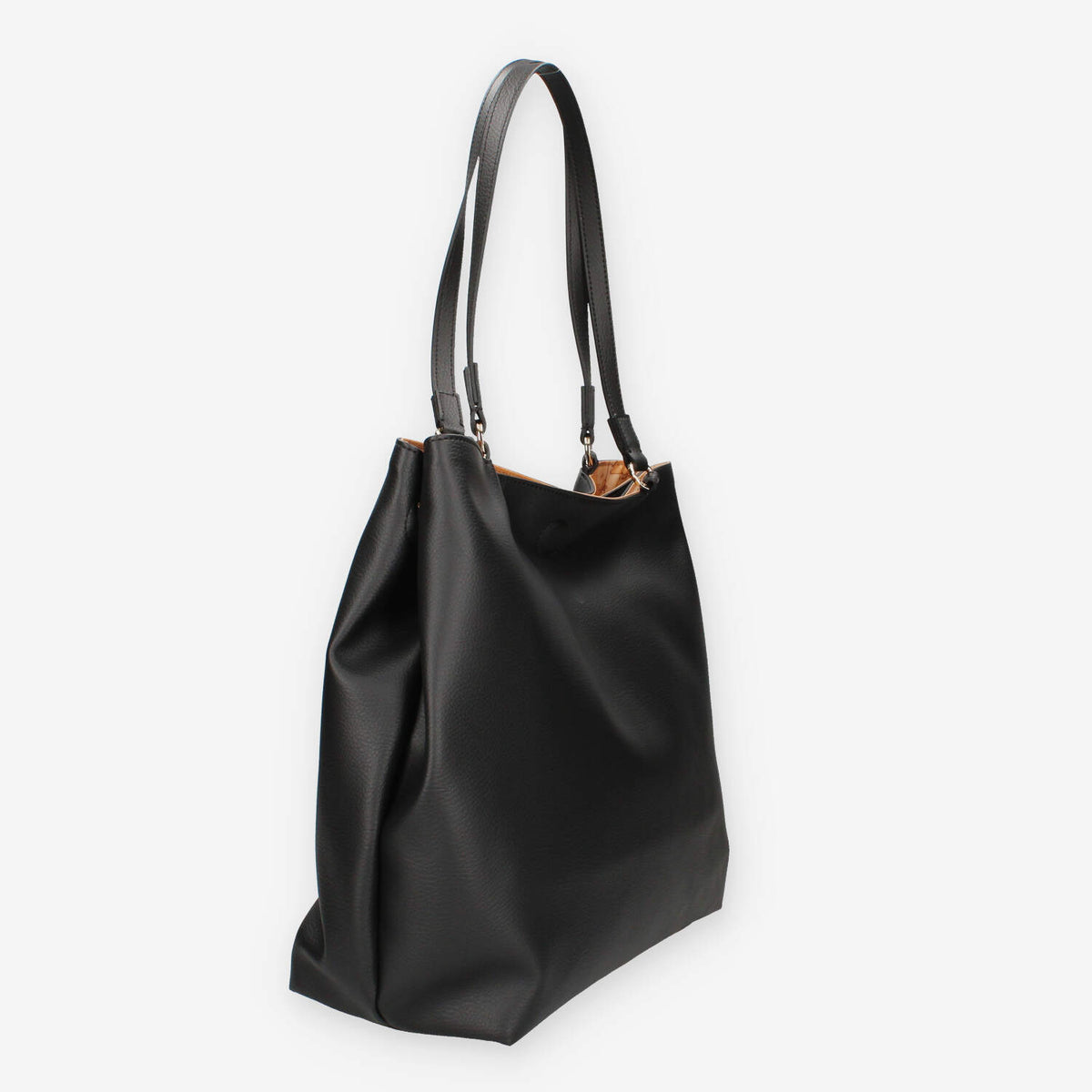 Alviero Martini Prima Classe LMLE28-9729-0001 Shopping reversibile nera e Geo Classic