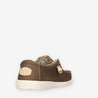 Hey Dude HD.40700-2LN Wally Stretch Canvas Slip on marroni da uomo