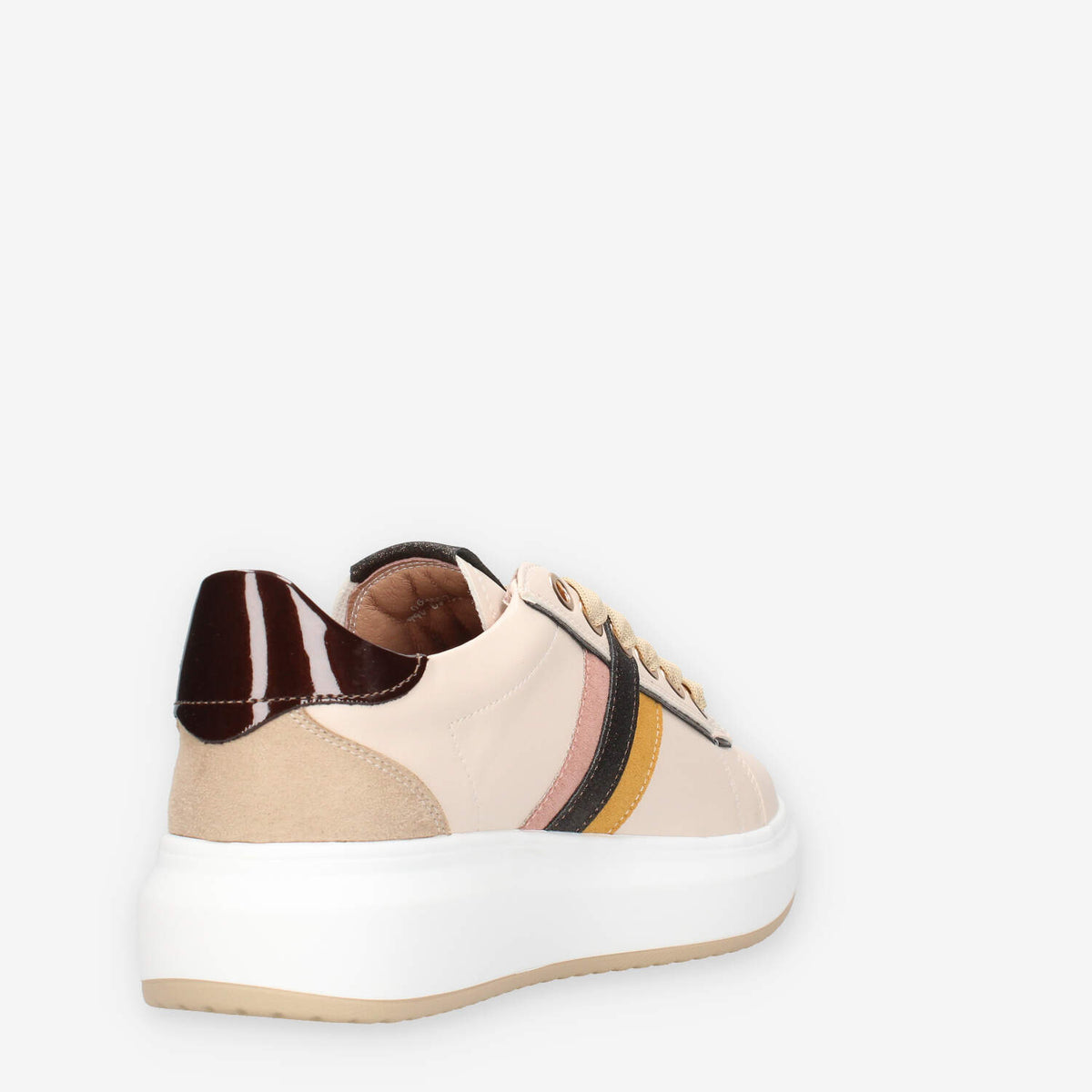 Ferre F-440-CREMA Sneakers beige da donna