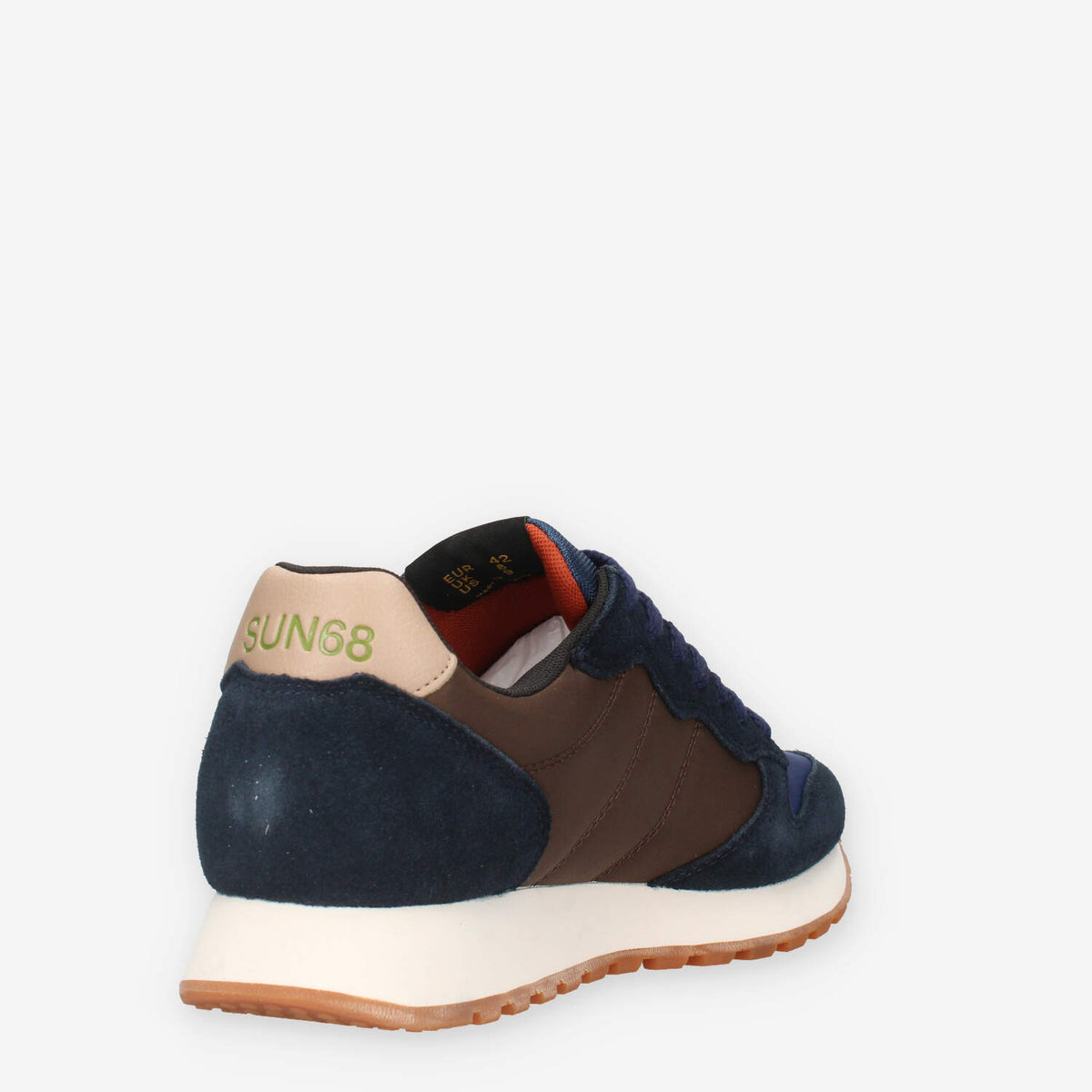 Z44114-07NAVY BLUE Sun 68 Jaki bicolor Sneakers blu da uomo