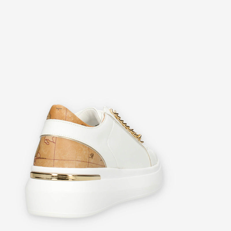 Alviero Martini Prima Classe Z1301-300E-0900 Sneakers bianche e Geo Classic da donna