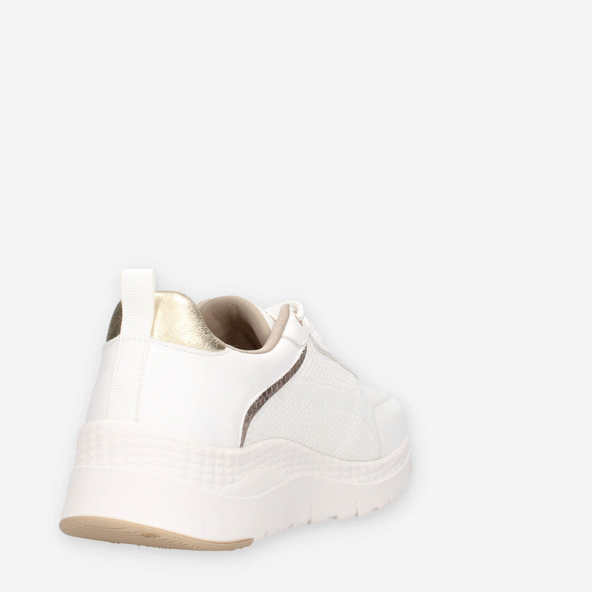 Donna Serena 145671DM-BIANCO-PLAT Sneakers bianche e platino da donna