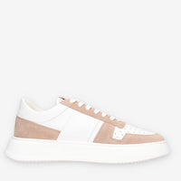 Alviero Martini Prima Classe ZU193-578S-0900 Sneakers da uomo bianche e beige