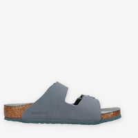 Birkenstock 1031774 Arizona Kids BS Sandali scalzati bassi grigi (calzata stretta)