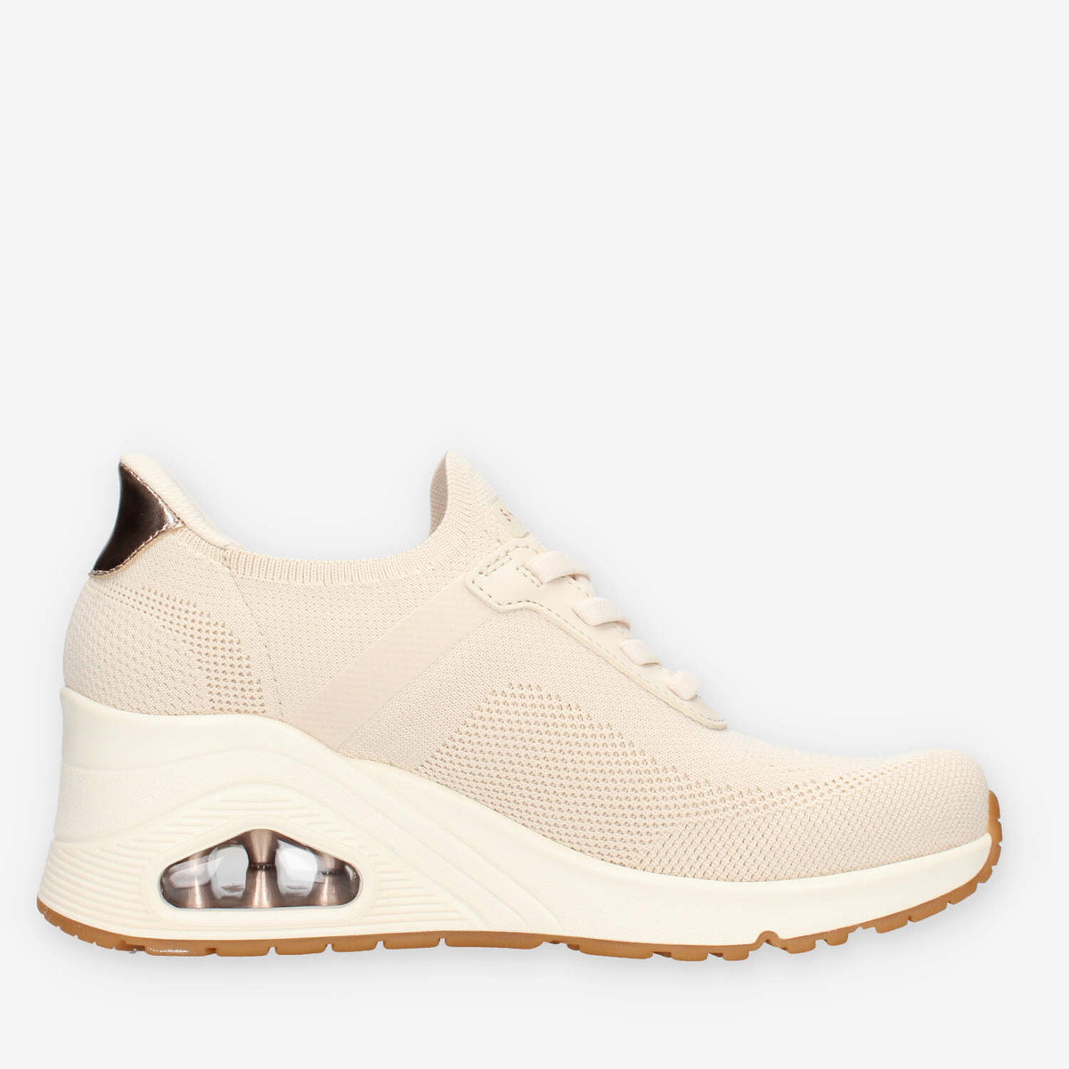 Skechers 177531-OFWT UNO WEDGE - SLIP N KNIT