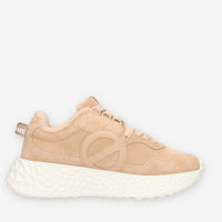 No Name NNVE-SC04-18 Carter Sneakers beige da donna con lana
