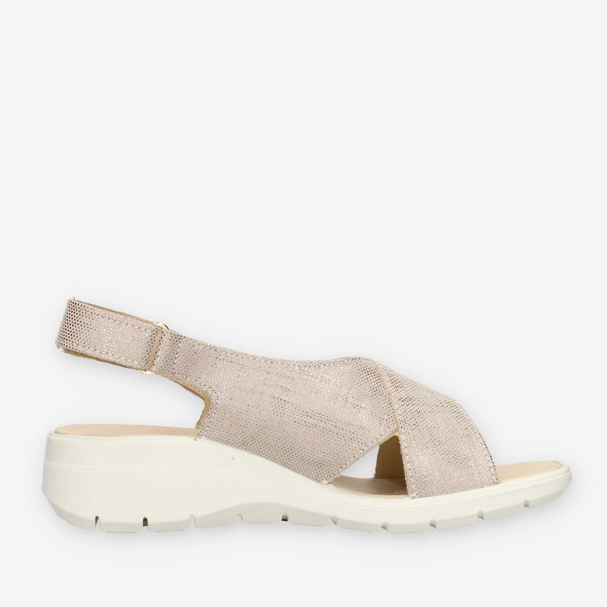 Enval Soft 1280922-CHAMPAGNE Sandali beige da donna