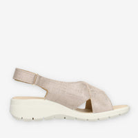 Enval Soft 1280922-CHAMPAGNE Sandali beige da donna