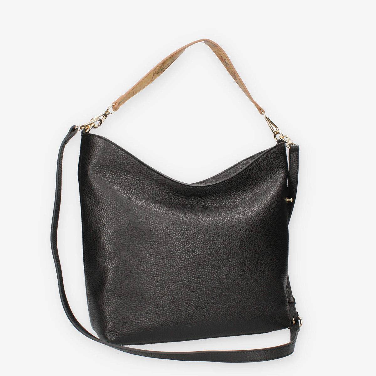 Alviero Martini Prima Classe LLD56-G630-0001 Borsa a spalla nera e Geo Classic