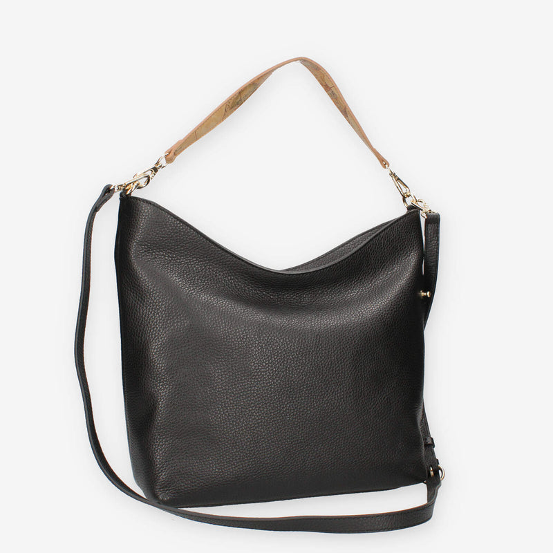 Alviero Martini Prima Classe LLD56-G630-0001 Borsa a spalla nera e Geo Classic