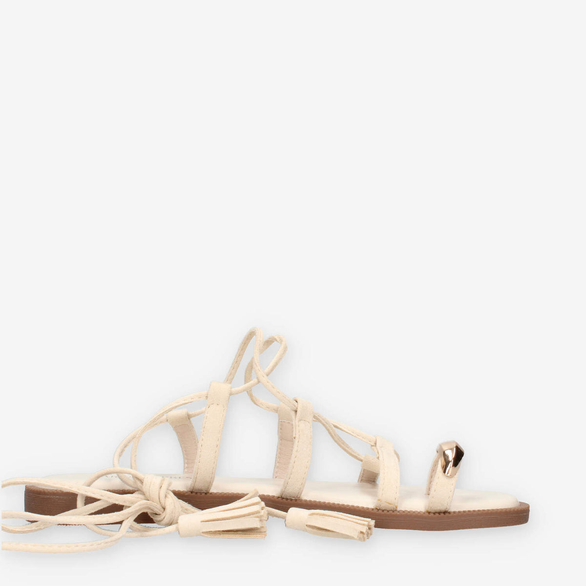 Marina Torres J41243-59-BEIGE Sandali infradito beige alla schiava