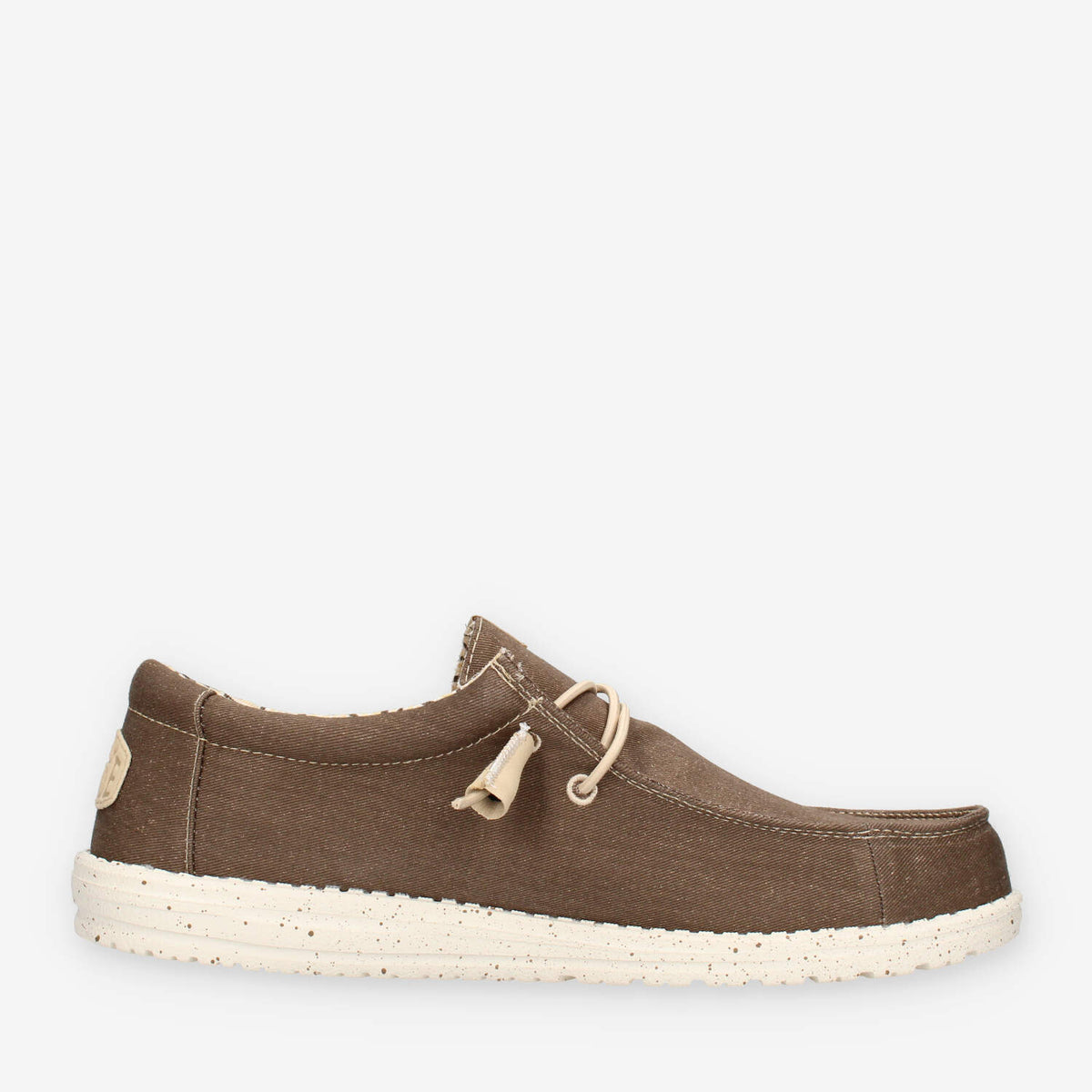 Hey Dude HD.40700-2LN Wally Stretch Canvas Slip on marroni da uomo