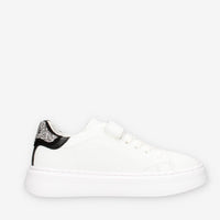 Sun 68 Z45429K-0144BIANCO/ARGENTO GIRL'S GRACE LEATHER (KID)