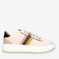 Ferre F-440-CREMA Sneakers beige da donna