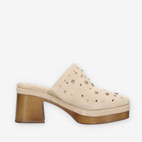 Carmela 163256-BEIGE Sabot beige da donna