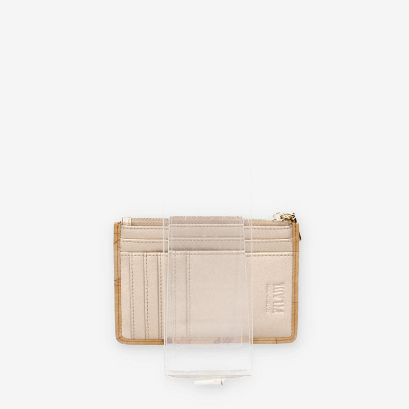 Alviero Martini Prima Classe LMPP50-8620-0411 Bustina porta carte di credito oro e Geo Classic