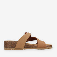 Bio Natura 12A2038-IMB NAB-MUL-TOR Sandali scalzati tortora da donna