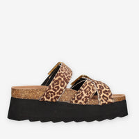Colors of California HC.BES601-LEO Sandali scalzati leopardati da donna