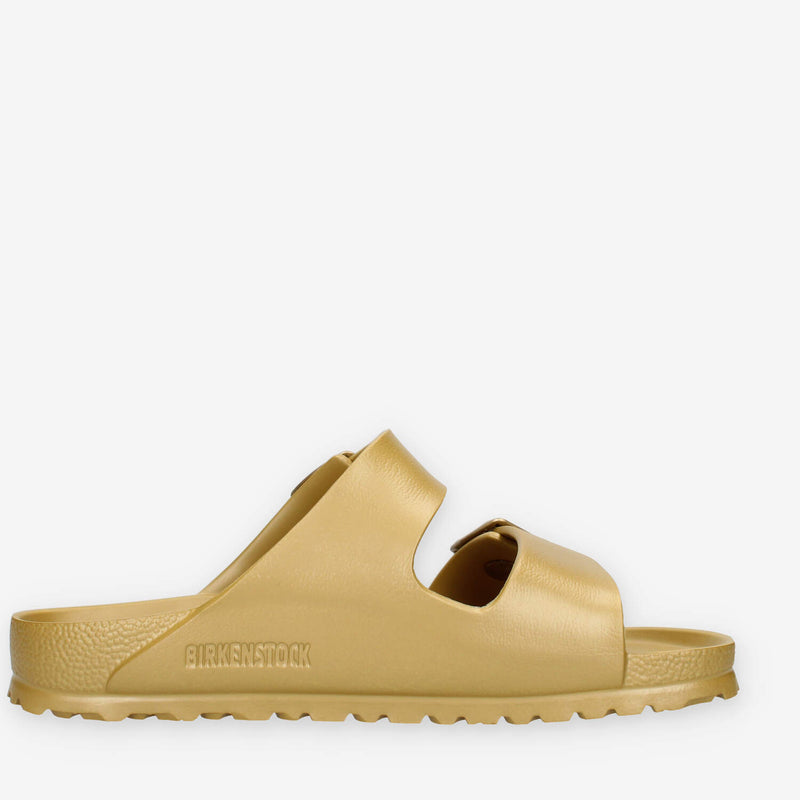 Birkenstock 1022465-GLAMOUR-GOLD Arizona Eva Sandali scalzati oro (calzata stretta)
