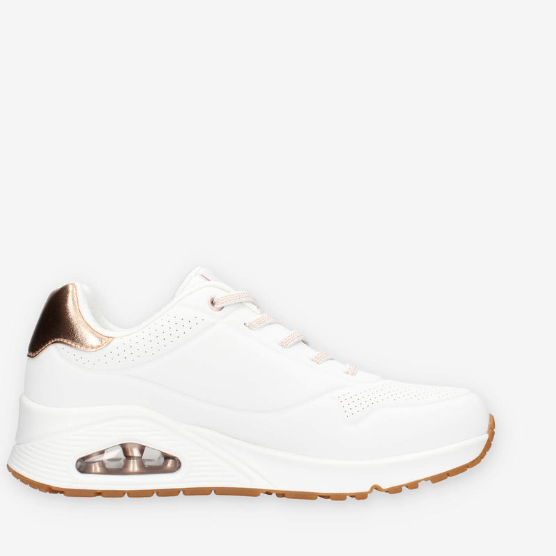 Skechers 155196-WHT UNO - SHIMMER AWAY