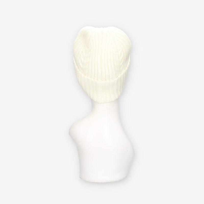 Guess AW5381-POL01-WHI KNITTED BEANIE