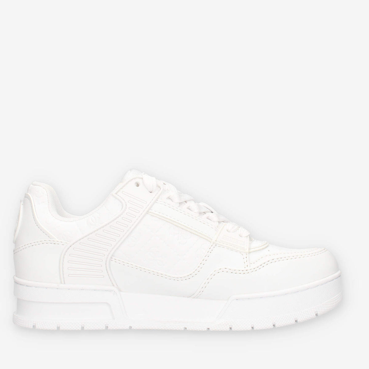 FLFCLE-ELE12-WHITE Guess Sneakers bianche da donna