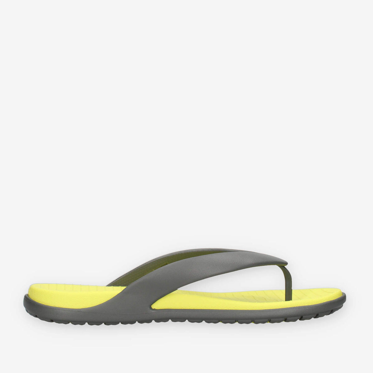 Crocs CR.212035-SGCI Coast Flip Infradito grigie e gialle da uomo