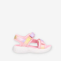 Skechers Unicorn Dreams Sandali rosa con luci