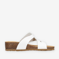 Bio Natura 12-A-2038-IMB-BYCAST-BIANCO Sandali scalzati bianchi da donna