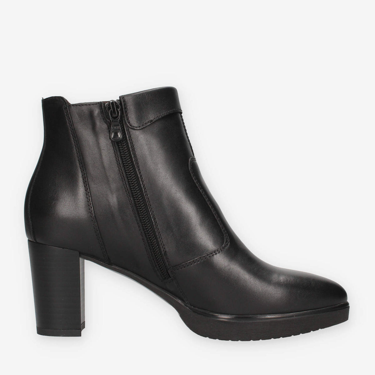 Nero Giardini I513800D-100 Stivaletti neri con tacco