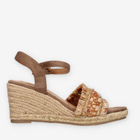 O-Joo OL61500A-026 GERI FLOWER SANDAL Sandali marroni da donna