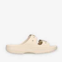 Crocs CR.212867-FRAP Saturday Enamel Buckle Sandali beige da donna