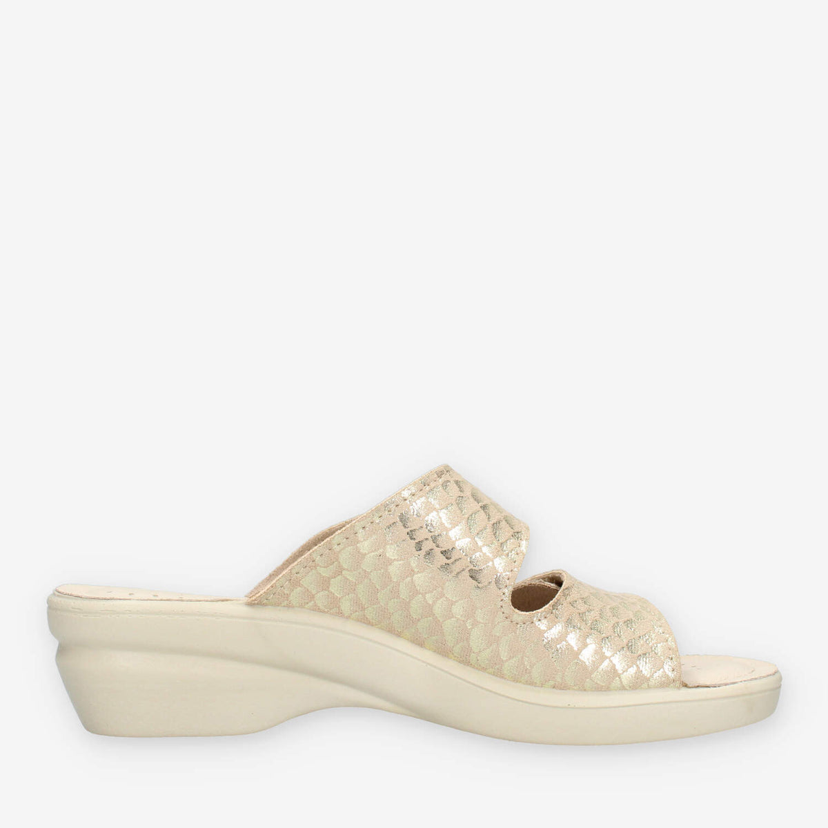 Valleverde 25312B-ORO Ciabatte oro da donna