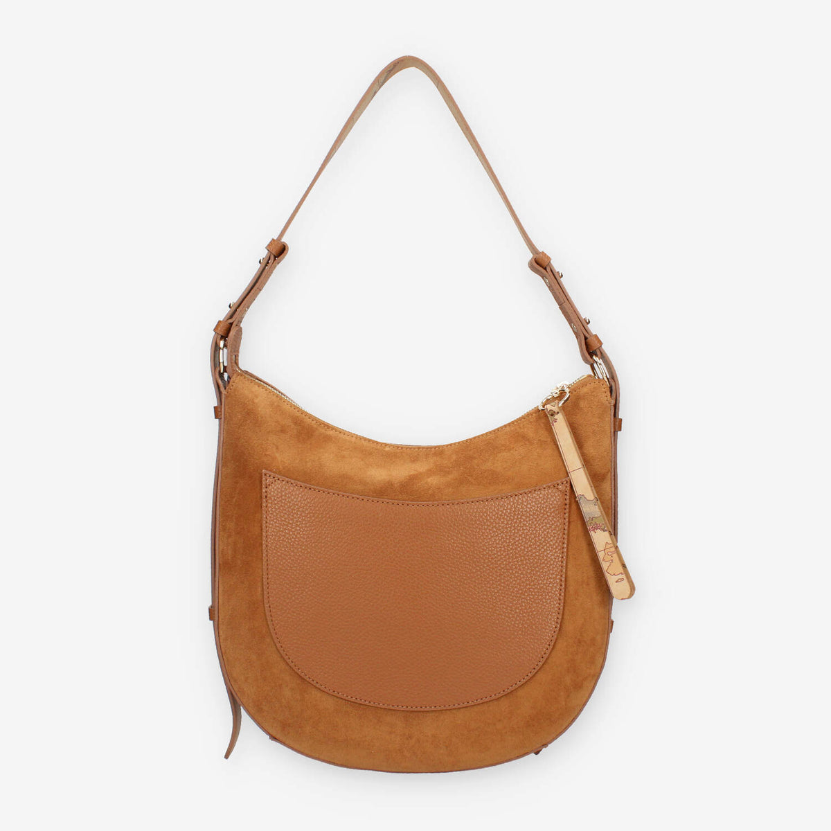 Alviero Martini Prima Classe LLD69-8646-0947 Borsa a spalla cuoio e Geo Classic