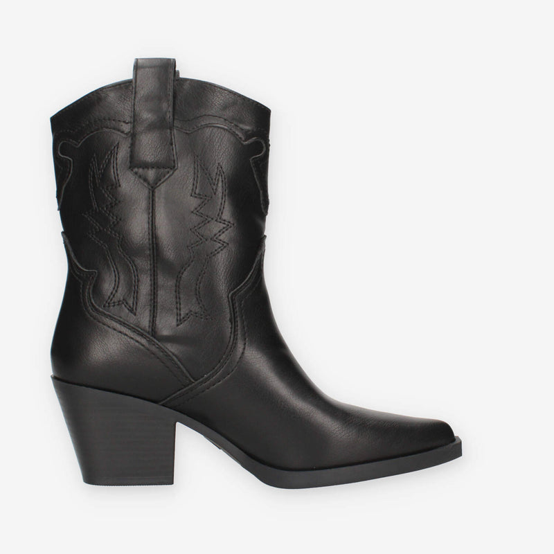 Xti Tentations 144718-NEGRO Stivaletti neri da donna