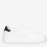 F4BUCK01/LEA-WHI/NVY Blauer Buck01 Sneakers bianche e blu da uomo