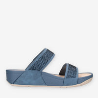 Valleverde V651Z-JEANS Sandali scalzati jeans da donna