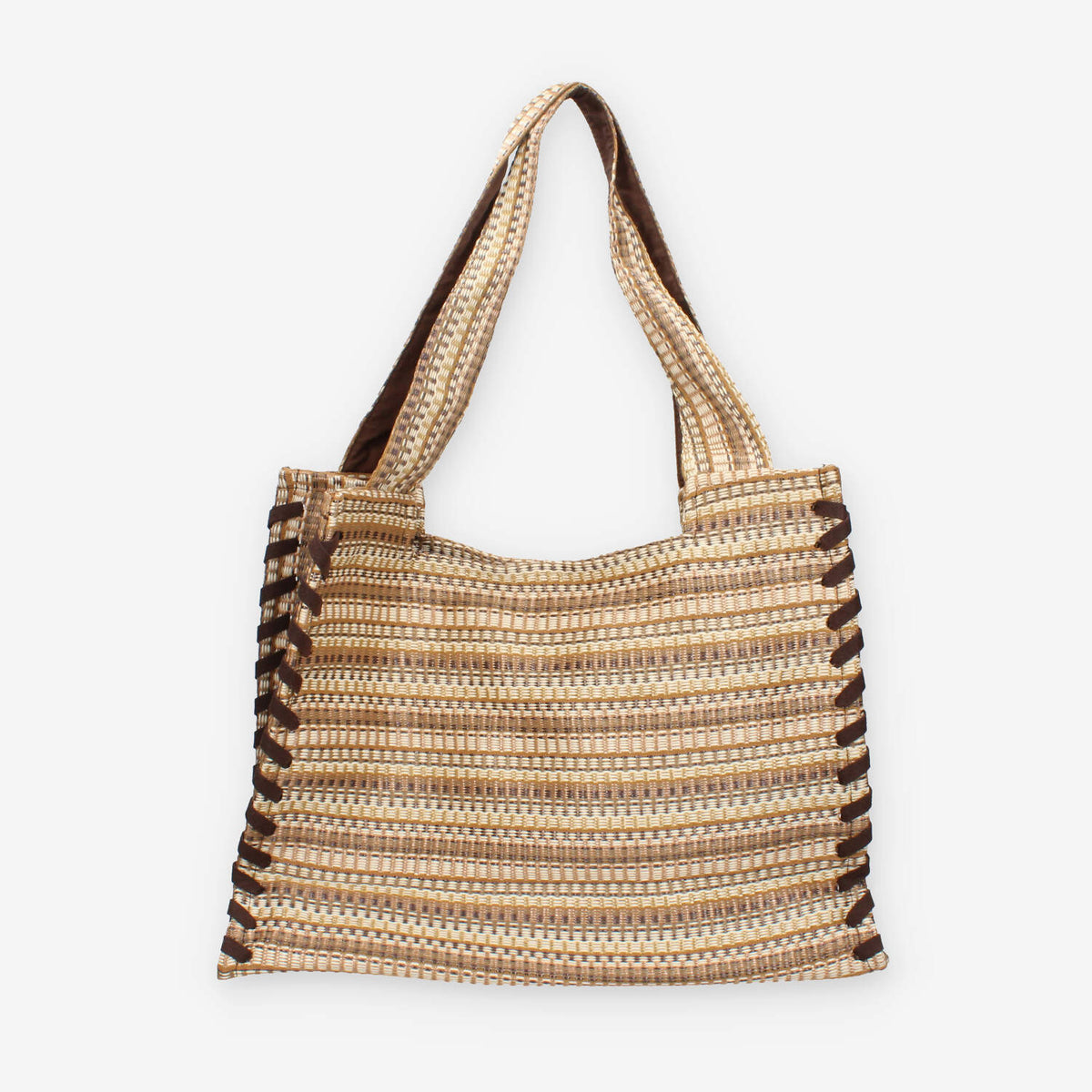 Colors of California HC.HOLLY-NAT Borsa a spalla beige in raffia