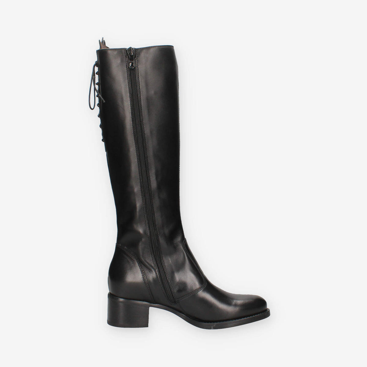 Nero Giardini I514640D-100 Stivali neri da donna con tacco