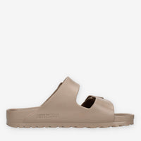 Birkenstock 1030466 Arizona Eva Sandali scalzati taupe (calzata stretta)