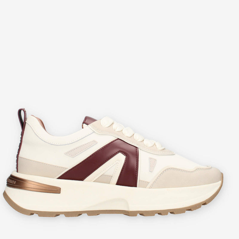 Alexander Smith ASBCLPW-2006-FBX LIVERPOOL WOMAN OFF WHITE BORDEAUX