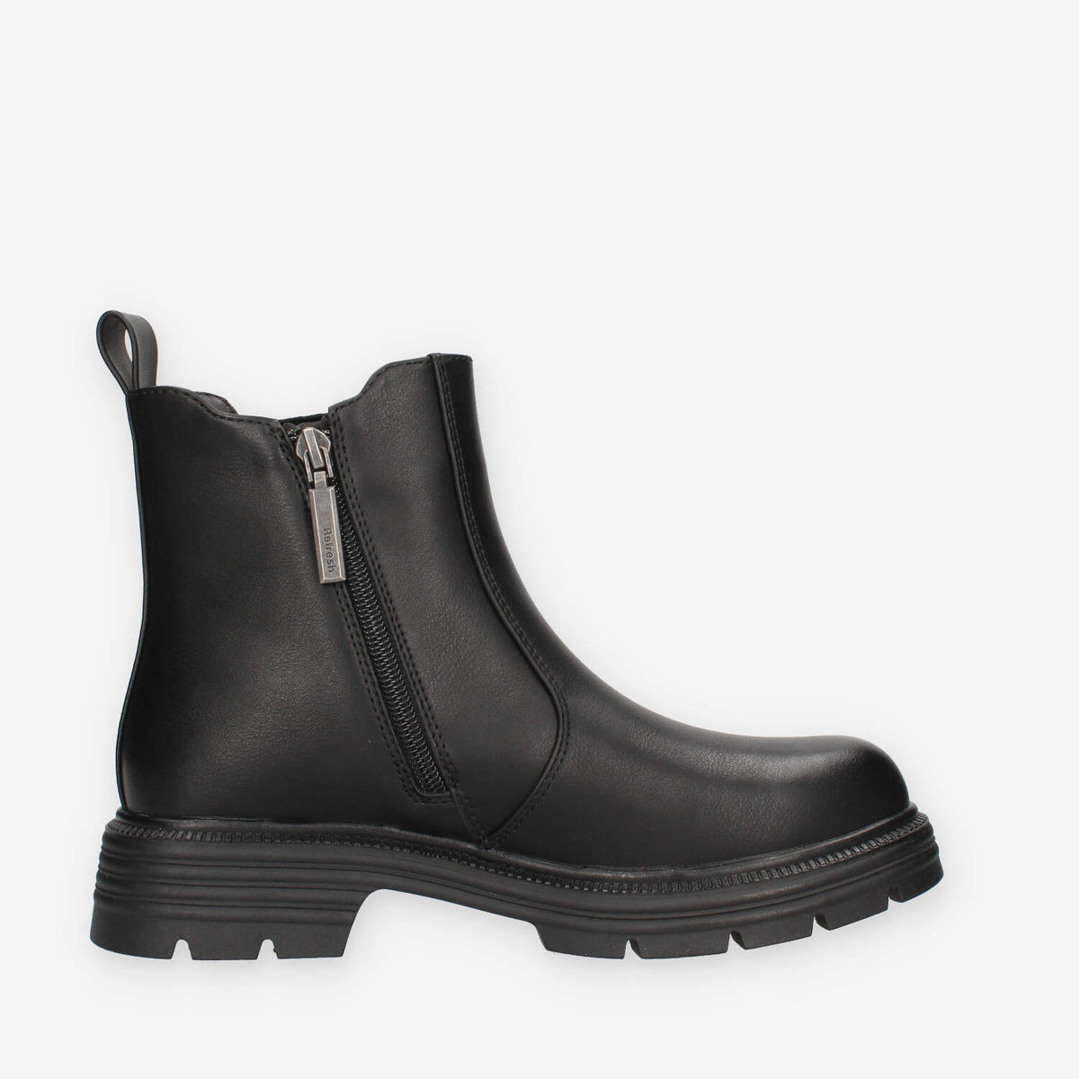 Refresh 173026-NEGRO BOTIN Stivaletti neri da donna