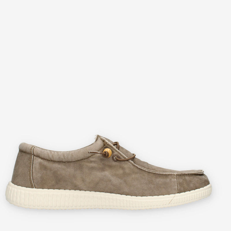 Walk in Pitas WP150-WALLABI-WASHED-27TAU Slip on taupe da uomo