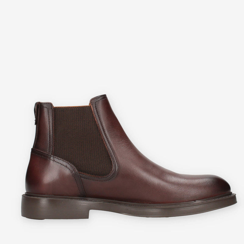 Ambitious 14052-7129AM-BROWN Stivaletti marroni da uomo