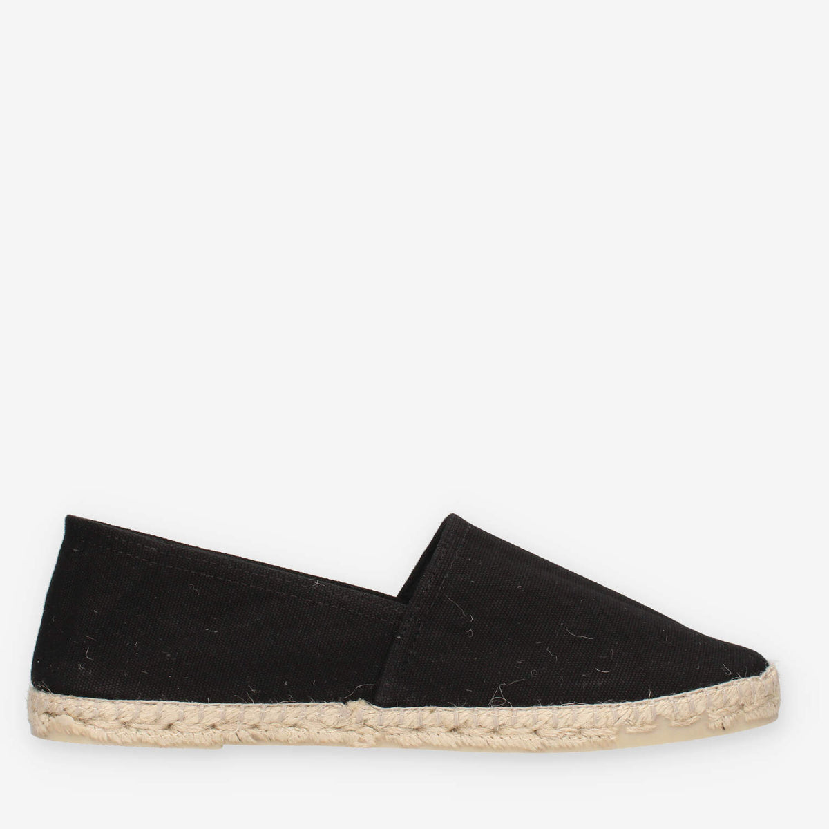 La Maison De L'Espadrille 100BOLONIA-8-NOIR Bolonia Espadrillas nere da uomo
