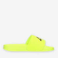 Sun 68 X36310T63GIALLO FLUO BOY'S SLIPPERS LOGO (TEEN) Ciabatte giallo fluo da bimbo