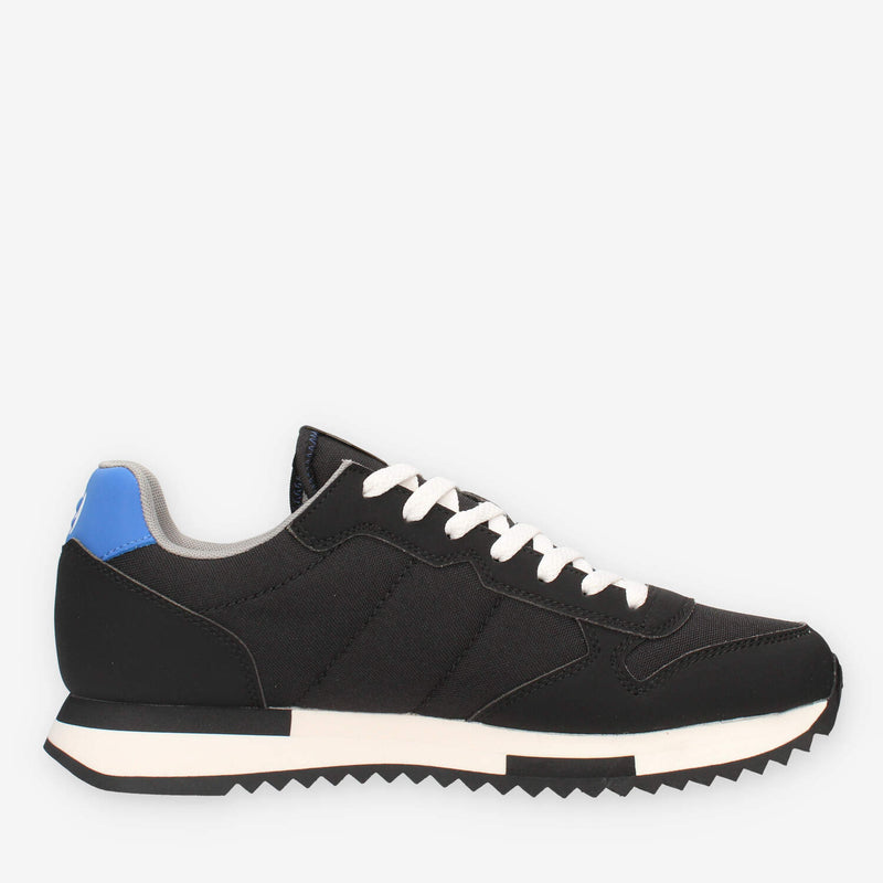 Z44121-11NERO Sun 68 Niki Solid Sneakers nere da uomo